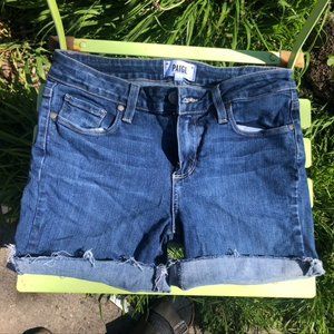 Paige Denim Cut-Off Shorts, Size 29